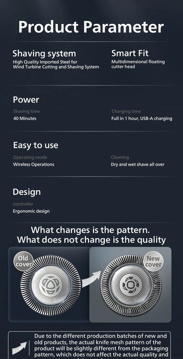 PHILIPS S2313 New 2 Series Upgrade Model USB Interface Men's Recommended Trend Portable Full Body Wash Razor for Boyfriend