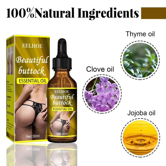 Sexy Butt-Lifting Essential Oil  Lifting Firming Improving Sagging Increasing Hip Circumference Body Care Up Nourish 30ml