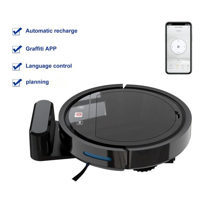 New 5-in-1 Robot Vacuum Cleaner Automatically Rechargeable Powerful suction Sweeping Machine Wet Mopping Vacuum Cleaners