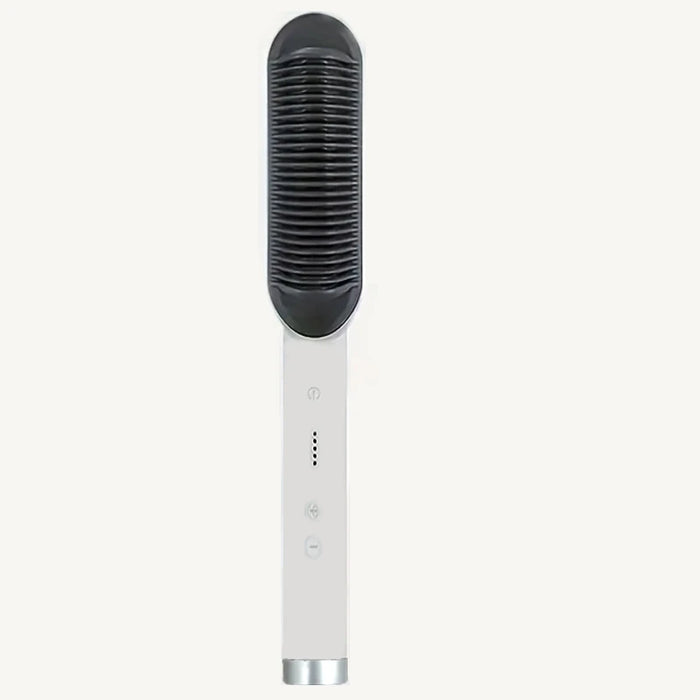 1PC-Hair Straightening Comb, Plug Type, Adjustable Temperature, Anti-scald Design, Improve Frizzy Hair