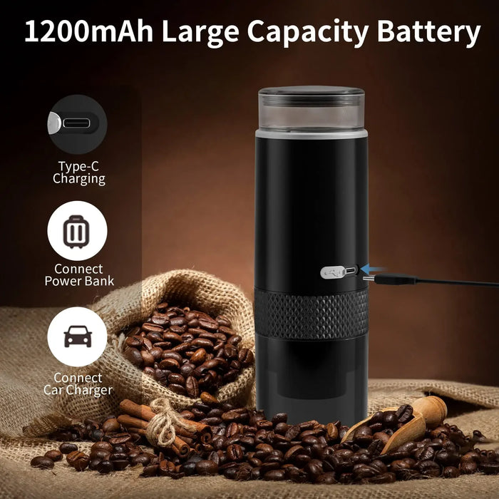 2024 New Coffee Maker Electric Capsule Ground Coffee Brewer Portable Machine Fit Coffee Powder and  Capsule