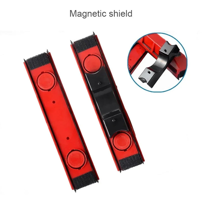 2024 Magnetic Window Cleaner Double-Sided Window Cleaning Glass Wiper Cleaning Tool For High-Rise Home Car Double Glazed Windows