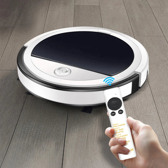 Intelligent automatic floor sweeping dust cleaning robot remote control robot vacuum cleaner, strong suction, low noise