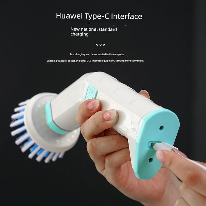 Electric Brush Shoes Machine Brush Silicone Shoes Can Be Brushed inside and outside Handy Gadget Portable Rechargeable Multifunctional Handheld Shoes Cleaning Machine