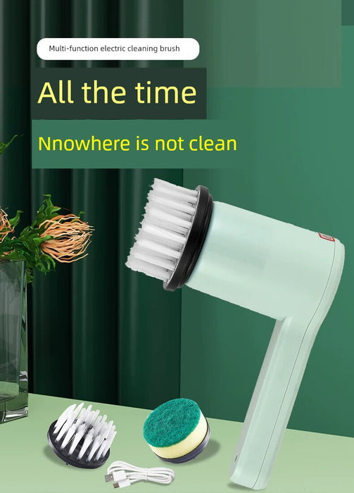 Jiuxing Electric Cleaning Brush Dual Use in Car and Home Rechargeable Multi-Functional Kitchen Wireless Handheld Bathroom Tile Toilet