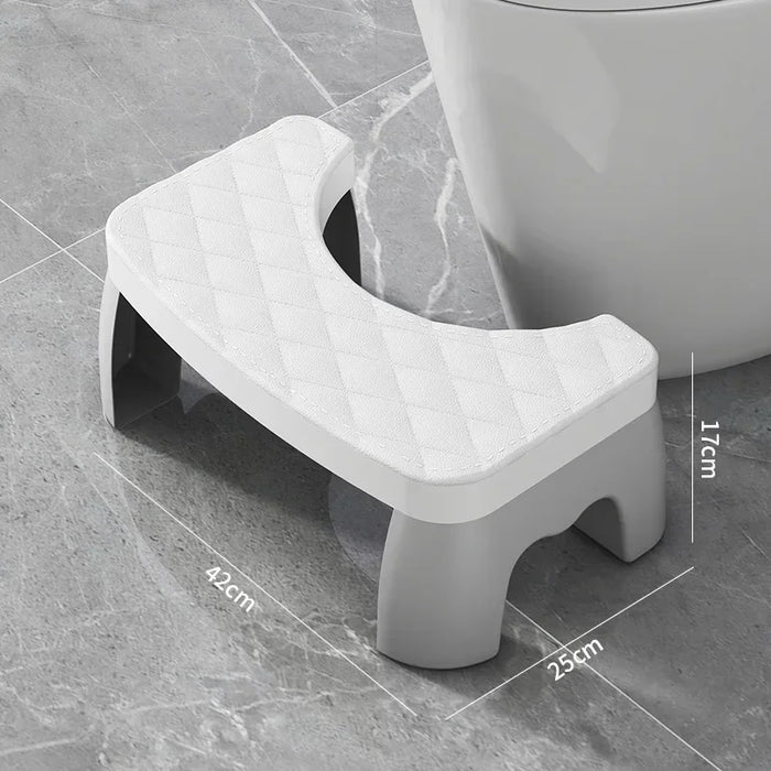 Toilet Stool Thickened Home Bathroom Non-slip Stool Toilet Stool For Children Elders And Pregnant Woman Toilet Plastic Footrests