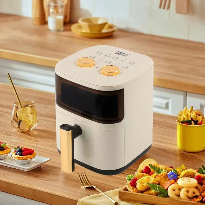 Air fryer multifunctional household high-capacity electric oven, fully automatic intelligent french fry machine