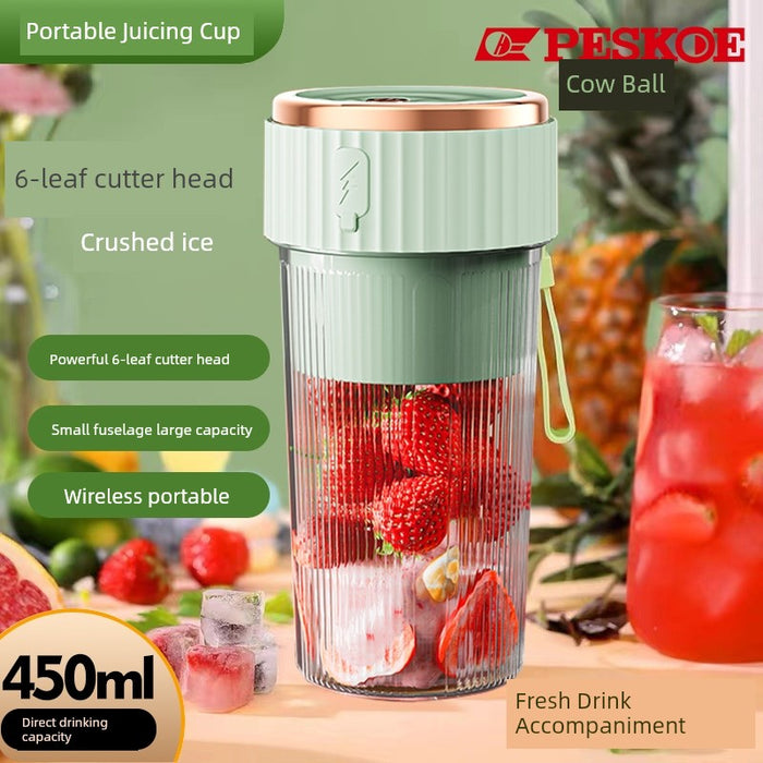 Hemisphere Juicer Cup Machine Juice Cup Electric For Home Wireless Portable All-in-One Machine Ice Crushing Multi-Function Blending Cup