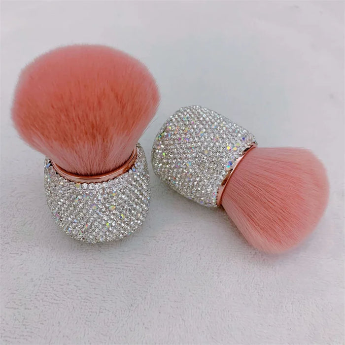 Diamond Handle Makeup Brushes Large Size Loose Powder Brush Blush Brush Mushroom Head Foundation Blush Soft Hair Make Up Brushes