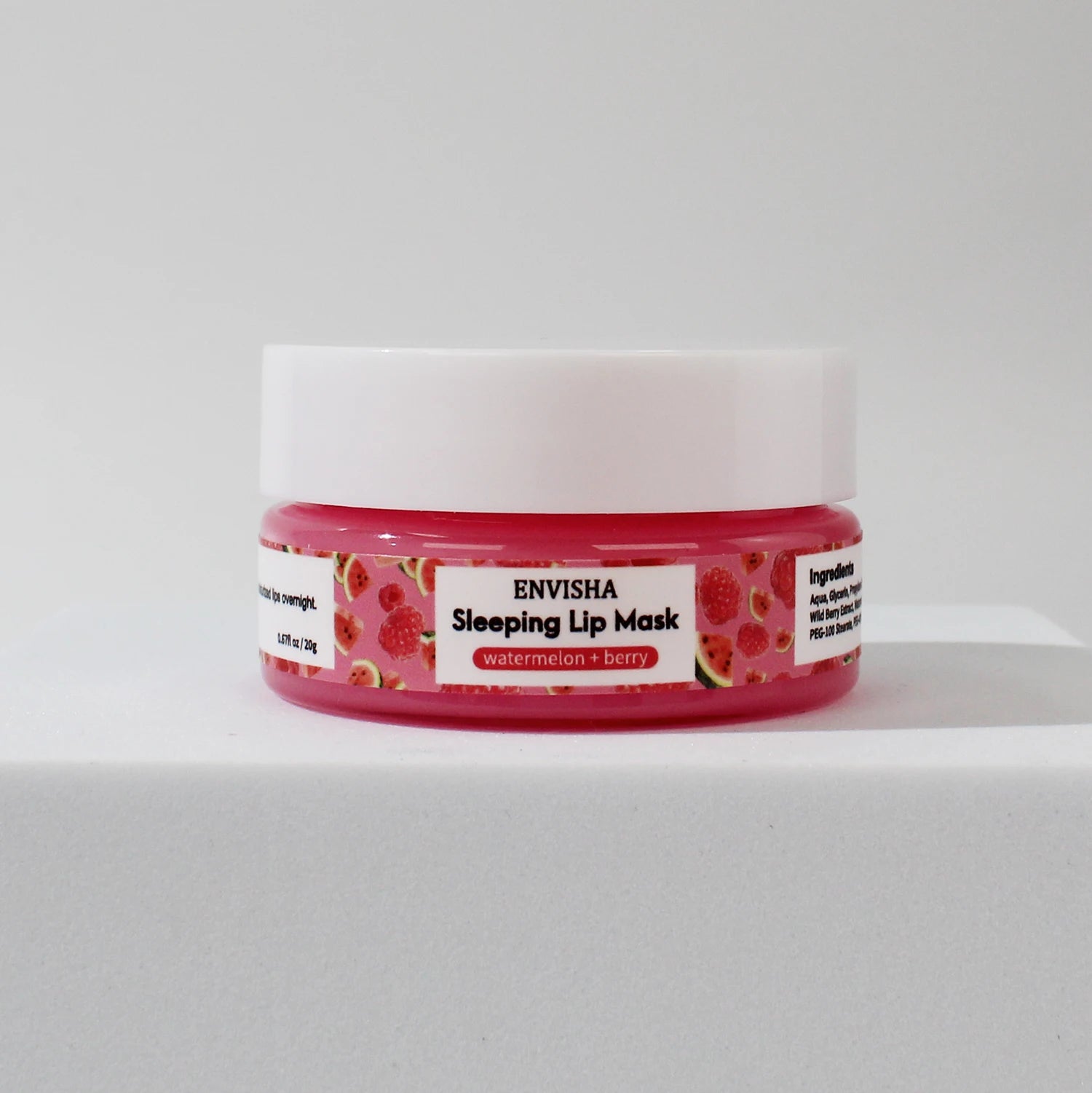 ENVISHA Mango Lip Sleep Mask Night Sleeping Maintenance Moisturizing Fade Lip Lines Nourishing Lip Balm Skin Care Beauty Health