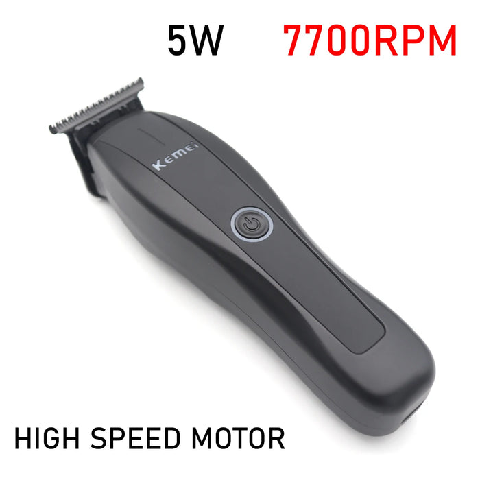 Kemei KM2295 Professional Hair Clipper for Men Base Charger Finishing Machine Zero Gapped Hair Trimmer DLC Blade Haircut Machine