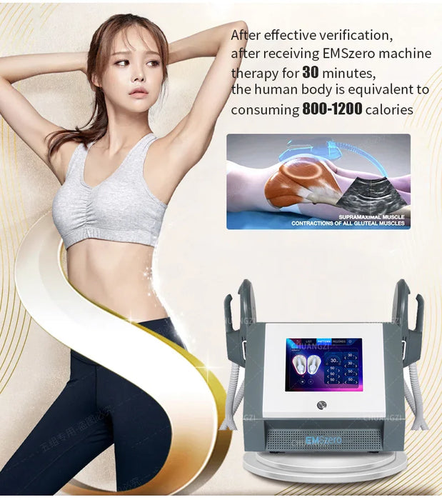 DLS-EMSSLIM NEO RF Machine 2024 Portable 6500w EMSZERO NOVA Slimming Profesional EMS Muscle Stimulation