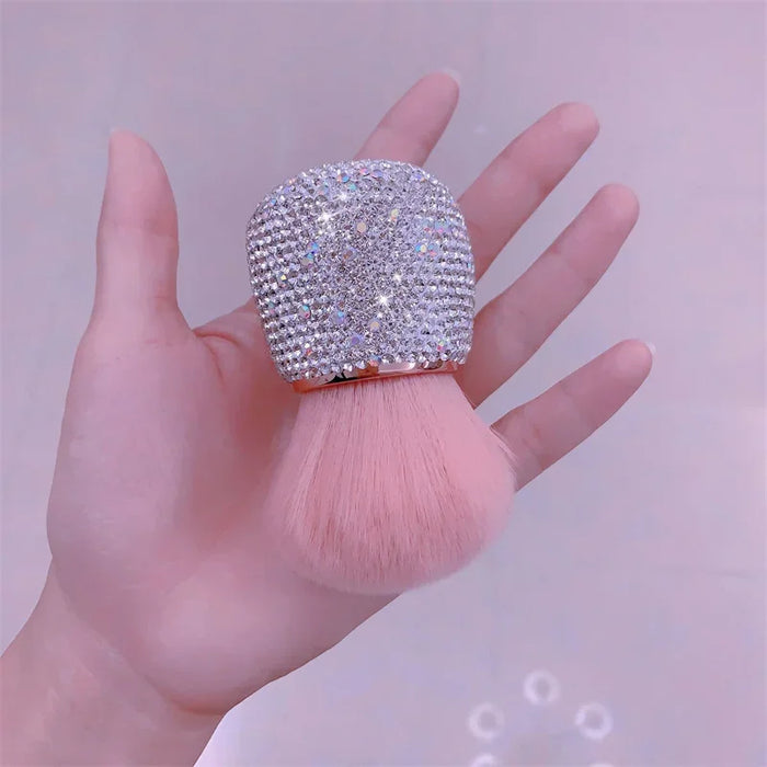 Diamond Handle Makeup Brushes Large Size Loose Powder Brush Blush Brush Mushroom Head Foundation Blush Soft Hair Make Up Brushes