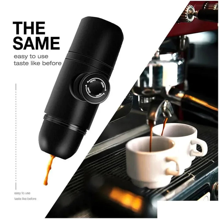 Portable mini hand pressure coffee machine Handheld pressure coffee Espresso machine office/home office travel outdoor travel