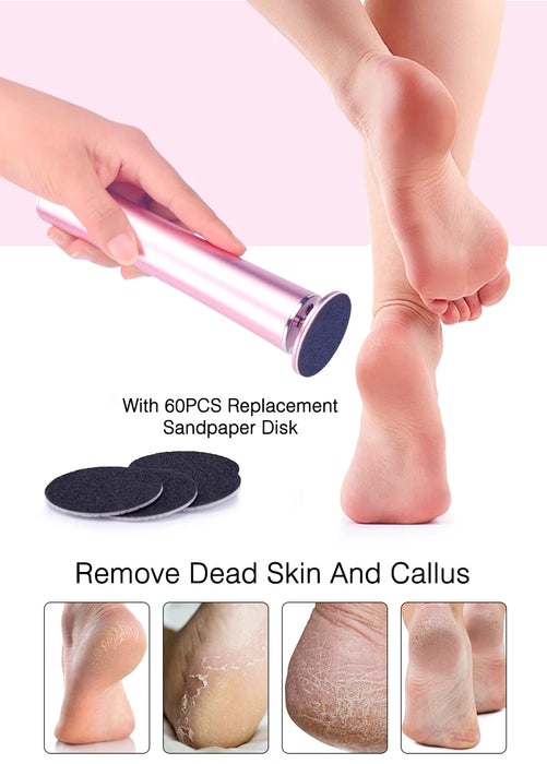 Portable Foot Grinder Foot File Electric Callus Remover Pedicure Tool Foot Care Kits for Foot Dead Skin Cracking Drop Shipping