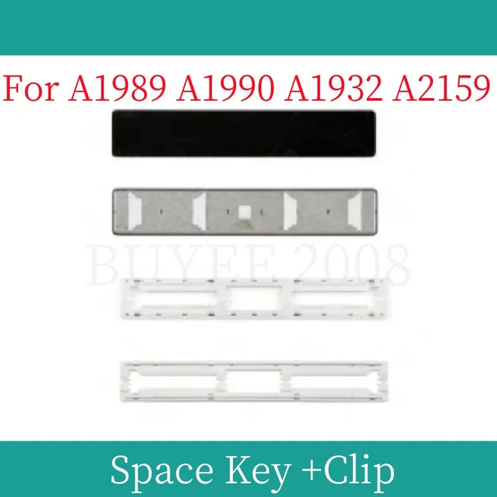 Original Keyboard Keycap A1932 Space Key For MacBook Pro A1989 A1990 A1932 A2159 Space Bar Keycap Clip Scissor Hinge