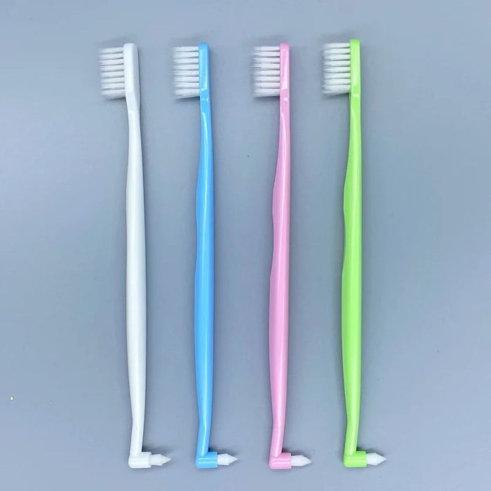 Orthodontic Toothbrush Concave Convex Brush Head Soft Brush for Dental Implants for Orthodontic Braces