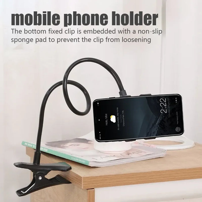 Universal Mobile Phone Holder Flexible Lazy Holder Adjustable Cell Phone Clip Home Bed Desktop Mount Bracket Smartphone Stand