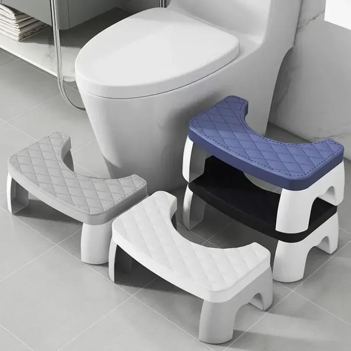 Toilet Stool Thickened Home Bathroom Non-slip Stool Toilet Stool For Children Elders And Pregnant Woman Toilet Plastic Footrests