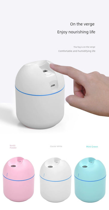 Fat Small Air Humidifier Mute USB Aroma Diffuser Household Bedroom Portable Good-looking Large Spray Humidifier