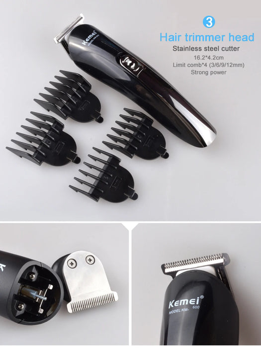 Electric Hair Clipper beauty kit 5in1 Hair trimmer Multifunction Beard trimmer for Men's electric shaver Clipper professional