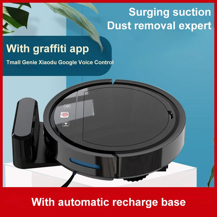 New 5-in-1 Robot Vacuum Cleaner Automatically Rechargeable Powerful suction Sweeping Machine Wet Mopping Vacuum Cleaners