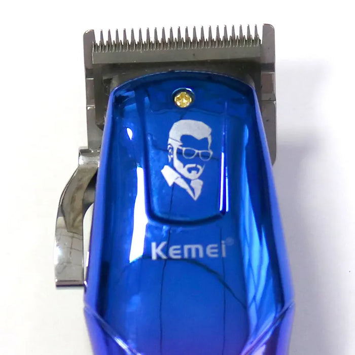 Original Kemei Cord/Cordless Powerful Men Hair Clipper Rechargeable Electric Beard Hair Trimmer Adjustable Hair Cut Machine