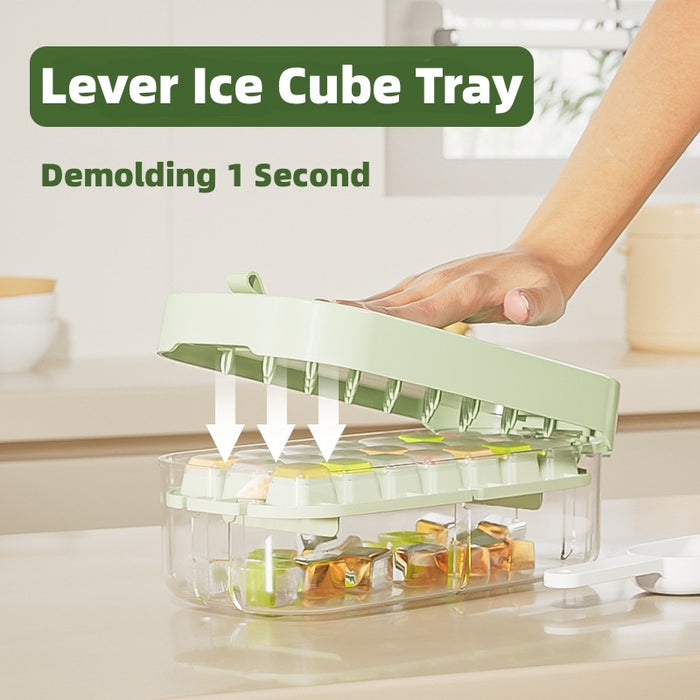 Ice Box Ice Cube Tray Grid High Capacity